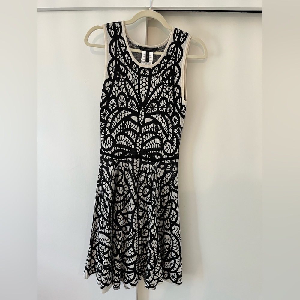 BCBG MaxAzaria Talulah sleeveless sweater dress